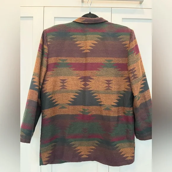 Southwestern Patterned Jacket - Picture 1 of 2